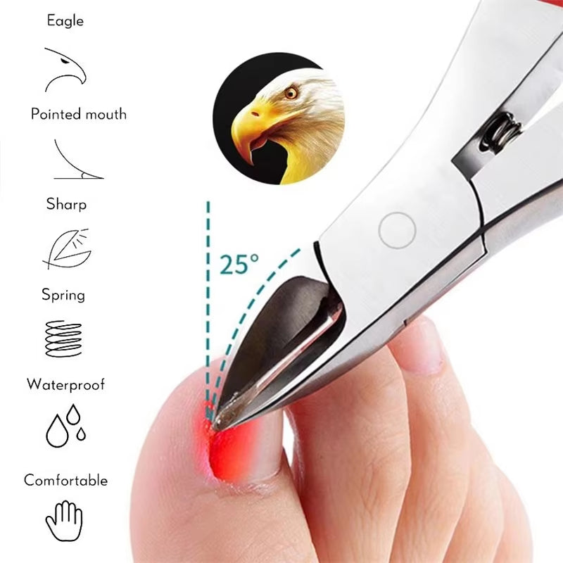 Heavy-Duty Nail Clippers for Thick Nails – Manicure Tool