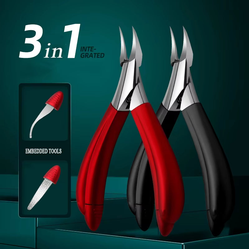 Heavy-Duty Nail Clippers for Thick Nails – Manicure Tool